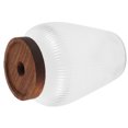 thumbnail image 3 of IFANLANDOR 1Pack Glass Jars With Wooden Lids For Home Organization Airtight And Transparent, 3 of 8