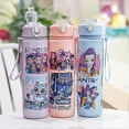 thumbnail image 4 of Demon Hunter Water Bottle - Cute Cartoon Figurine with Straw, Trendy Portable Cup for Fans, 4 of 5
