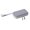 Gray, variant on Yammee Hard EVA Carrying Case Box Storage Bag Shockproof Pouch for E30 SSD Accessories