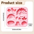 thumbnail image 3 of Fall Silicone Mold Set 10-Cavity Autumn Theme for Baking and Crafts, Food-Grade Flexible Molds for Pumpkin, Turkey and Maple Leaf Shapes, Easy Demolding for Thanksgiving, Halloween, Kids, 3 of 6