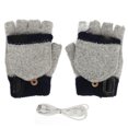 thumbnail image 2 of 1 Paire de Gants Chauffants USB, Température Réglable Gants Chauffants Électriques pour Ski Randonnée Cyclisme 5V, 2 of 8