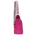 thumbnail image 1 of Bolsa Boho Chest Bag PU Fanny Pack Crossbody Mujer Sling Monedero (Rosa Roja) Ehuebsd Para estrenar, 1 of 9