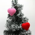 thumbnail image 4 of Eespoir Valentine's Day Velvet Heart Ornaments Decoration - Hearted Shape Decorations for Tree, Romantic Small Party Decoration for Wedding Anniversary Party Decoration, Pink, 4 of 9