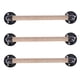 thumbnail image 1 of 3X Tirador para Muebles de Tubo de Estilo Industrial Manijas de Puerta de Madera Corredizas de  Manejar de Cuerda de Hierro Forjado Europeo Antiguo Negro Antiguo, 1 of 1