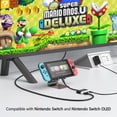 thumbnail image 5 of Switch Dock for Nintendo Switch/OLED Switch,RREAKA Portable TV Dock with 4K HDMI USB 3.0 Port and 100W Charging,Travel Dock Replacement for Switch, 5 of 7