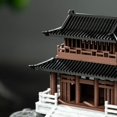 thumbnail image 3 of pavilion model water-absorbing land and water house fish tank bonsai ornament, 3 of 12