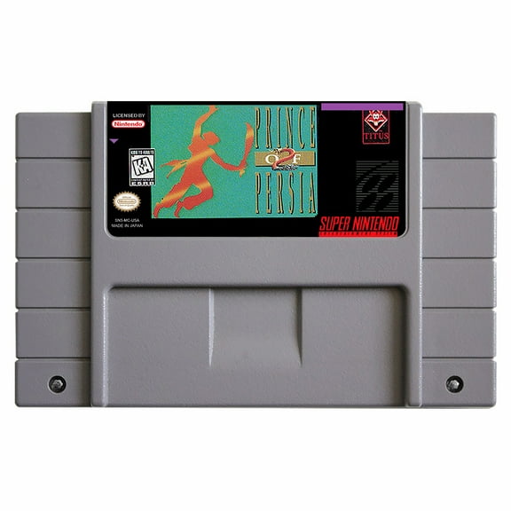 SNES Games Cartridge Prince of Persia 2