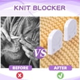 thumbnail image 4 of Kit de 20 piezas bloqueadores y pines de punto, peines de bloqueo de punto para bloquear tejido de ganchillo, costura de encaje, herramienta para proyectos de costura, 4 of 5