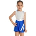 thumbnail image 2 of TiaoBug Kids Girls Shiny Cheerleading Costumes Sport Dress+Shorts Sets, 2 of 7