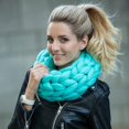 thumbnail image 4 of Giant Yarn Soft Wool Yarn Super Chunky Yarn Knit Yarn Extreme Arm Knitting Bulky Roving Yarn DIY for Finger Knitting Crocheting Felting Making Rugs Blanket, 4 of 9