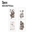 thumbnail image 2 of 12 hojas de pegatinas de tatuajes temporales para adultos, mujeres y niñas, tatuajes sexys para bodas, 2 of 6