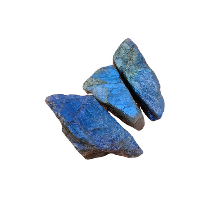 Xiao Hua Piedra lunar azul cruda de 100 g, 2-8 cm, piedra de expansión para aromaterapia, adorno decorativo para el hogar.