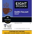 thumbnail image 2 of Eight Oclock Coffee Dark Italian Roast Keurig Single-Serve K-Cup Pods, Dark Roast Coffee, 72 Count, 2 of 3