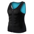 thumbnail image 2 of Chaleco de sudor de neopreno Elástico Hombres Sauna Fitness Chaleco para uso diario (S azul) Ndcxsfigh Para Estrenar, 2 of 9