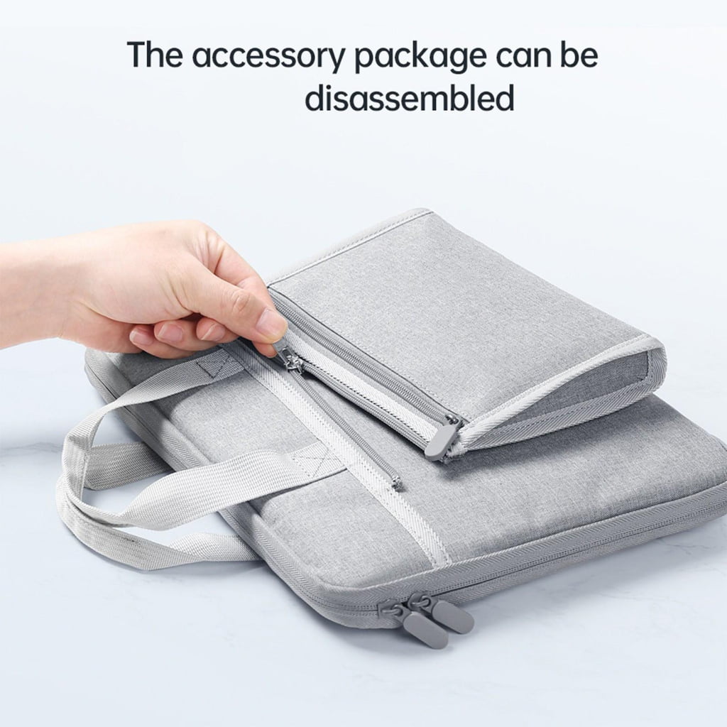 Lightweight Laptop Case With Ergonomic Handle Laptop Storage Bag Oxford Cloth Laptop Storage Case For Traveling Portable