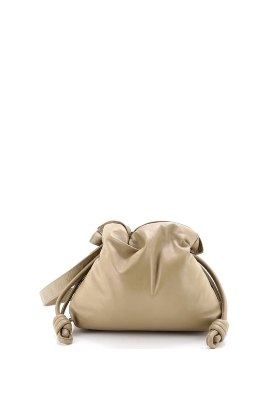 Pre-Owned Flamenco Knot Clutch Leather Medium By Rebag