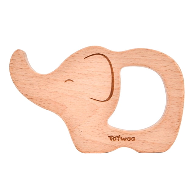 Chupete con animal de perro bebé natural para bebés SM SunniMix chupete mordedor infantil