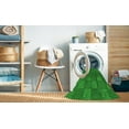 thumbnail image 2 of Ahgly Company Machine Washable Indoor Square Transitional Green Area Rugs, 8' Square, 2 of 7