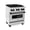 Black, variant on ZLINE RASZ-WM-30-G freestanding range