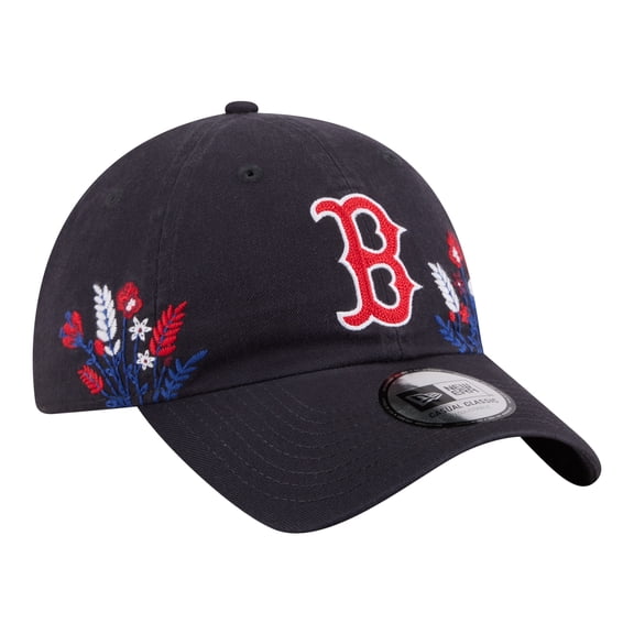 Women's New Era Navy Boston Red Sox Wildflower Casual Classic Adjustable Hat