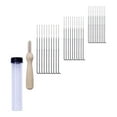 thumbnail image 3 of Raindrops Wool Felt Embroidery Needle with Ergonomic Design for Home Use Assorted Color Stainless Steel, 3 of 8