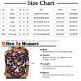 thumbnail image 3 of CHOK Ichuanyi Hauts pour Femmes Liquidation d'Été T-shirt Imprimé Mode pour Femmes Blouse Mi-Longue Manches 3/4 Col Rond Hauts Décontractés, 3 of 5