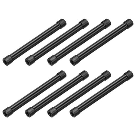 Uxcell Hex Aluminium Standoff Column Spacer Standoffs Hexagonal Spacers M3x60mm for RC Airplane CNC Black Pack of 8