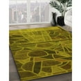 thumbnail image 2 of Ahgly Company Indoor Rectangle Patterned Dark Bronze Brown Area Rugs, 7' x 9', 2 of 6