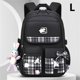 thumbnail image 2 of Mochila ortopédica de alta capacidad con lazo para niñas adolescentes, morral escolar con colgante de dibujos animados, 2 tamaños, novedad de 2023, 2 of 4