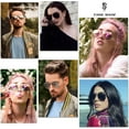 thumbnail image 4 of Classic Aviator Polarized Sunglasses for Men Women Vintage Retro Style, 4 of 8