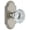 Satin Nickel, variant on Grandeur Arcfon_Psg_234 Arc Solid Brass Rose Passage Door Knob Set - Brass