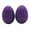 Purple, variant on SPRING PARK 2Pcs Egg Shakers Durable ABS Plastic Musical Percussion Instruments BPA-FREE Toy Shaker Rattle Maracas For Kids, Children, Toddlers, Babies, Infants