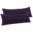 thumbnail image 1 of Unique Bargains Microfiber Body Pillow Cases Silky-Soft Pillowcase Envelope Closure 2pcs, 1 of 9