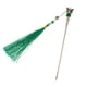 thumbnail image 1 of Pasador de cabellero Japonés con Borla con Flecos, de Adorno para el cabellero Kumi , Verde Salvador Vintage Tassel Hair Stick, 1 of 7
