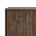 thumbnail image 4 of Simpli Home Lowry 60 Pouces Buffet en Bois Massif de Style Rustique Brun Naturel Vieilli, 4 of 7