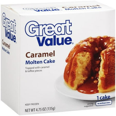 Great Value Caramel Lava Cake