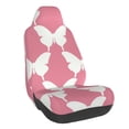 thumbnail image 1 of Wukai Butterfly 2 Full Set Car Seat Covers with Soft Padding Universal Auto Front Seats Protector and Cushion Mat, 1 of 5