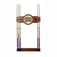thumbnail image 2 of Texas Hold 'Em 2 Piece Wood And Mirror Wall Cue Rack, 2 of 2