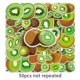 thumbnail image 5 of Pegatinas de vinilo con estampado de kiwis, resistentes al agua, estilo anime, 50 unidades/lote, 5 of 5