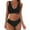 Black, variant on Sngxgn Women's Vintage Padded Push up Swimsuits Tummy Control Bathing Suits Swimwear(Purple,S)