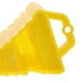 thumbnail image 3 of TABLZONE 2Pcs Portable Yellow Plastic Wheel Chocks Heavy Duty Anti Slip Triangular Car Stoppers, 3 of 6