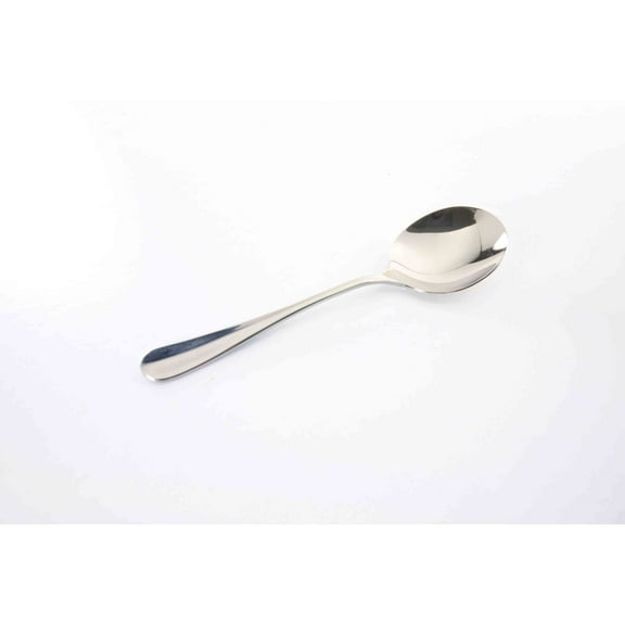 Excellante Flatware-Diamond stainless steel bouillon spoon, 18/10, comes in dozen
