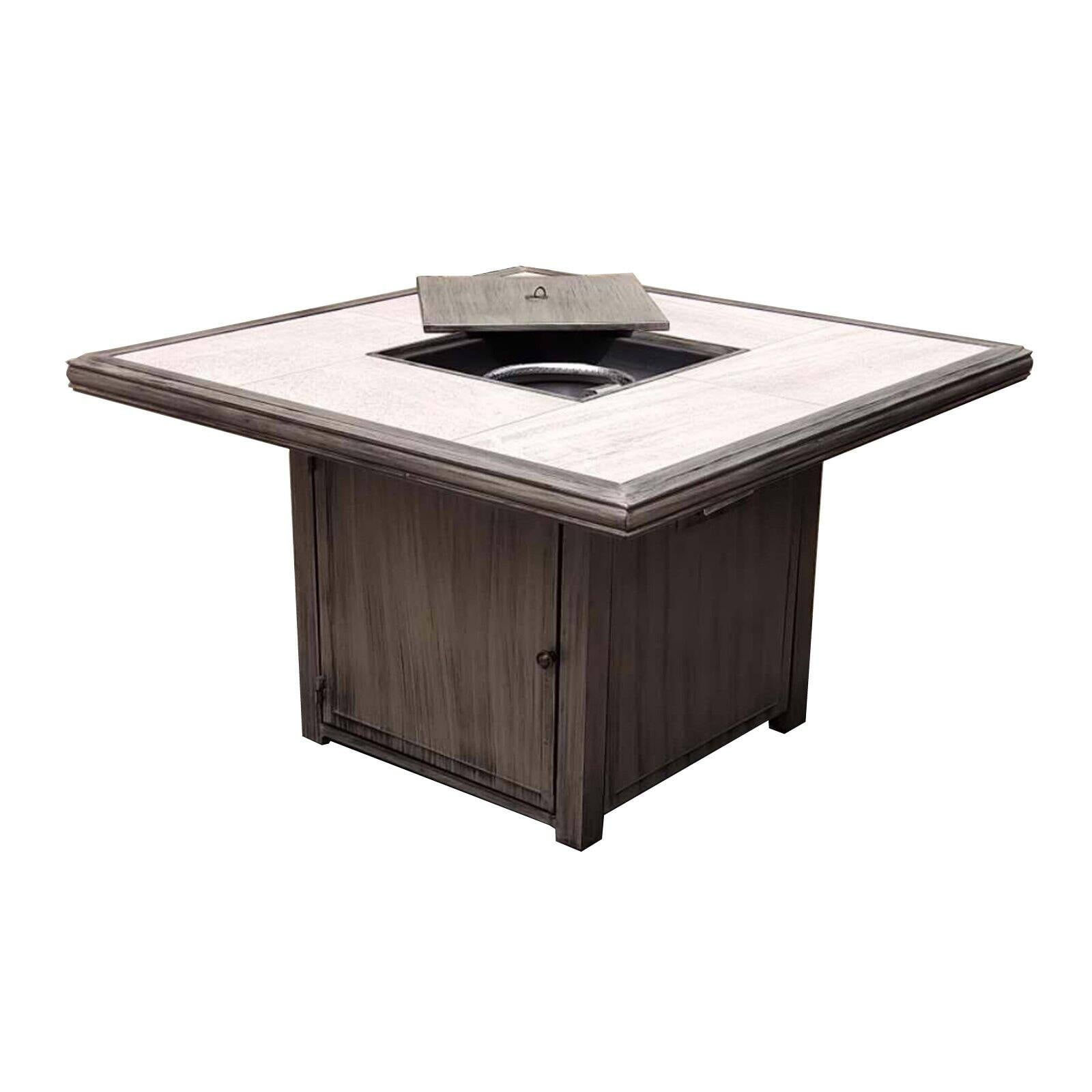 Summerville Gobi Square Propane Fire Pit Table