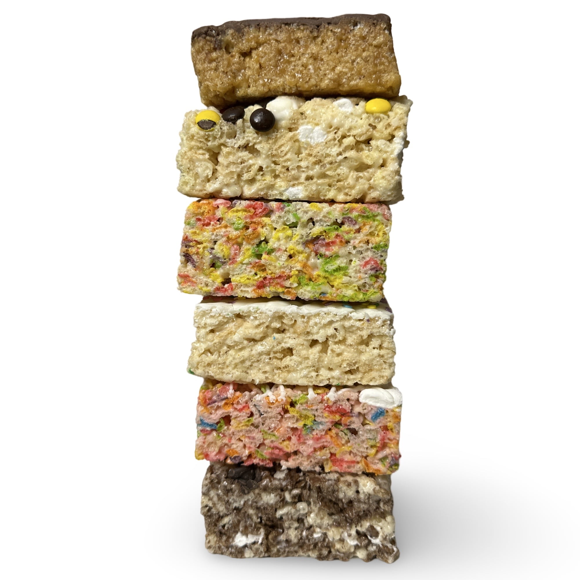 Marshmallow Crispy Treat Bars, 6 Flavor Variety Pack