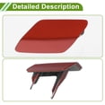 thumbnail image 6 of No.51118067969 Front Left Side Bumper Headlight Washer Nozzle Cover Cap for BMW 320i 2013-2018 Red Bumper Trim Nozzle Cover 1 Pc, 6 of 7
