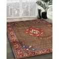 thumbnail image 2 of Ahgly Company Indoor Rectangle Traditional Saffron Red Persian Area Rugs, 3' x 5', 2 of 6