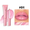 thumbnail image 1 of Pisexur Belleza Maquillaje Brillo de labios para mujer, transparente, con tinte, brillo de larga duración, bálsamo labial brillante, 12,5 mlpara mujeres y hombres, 1 of 2