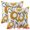 Flower Pattern 4, variant on Unique Bargains Floral Throw Pillow Covers Pack of 2 Flower Pattern 1 18" x 18"