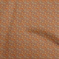 thumbnail image 1 of oneOone Rayon Orange Fabric Kalamkari Craft Projects Decor Fabric Printed By The Yard 56 Inch Wide, 1 of 5