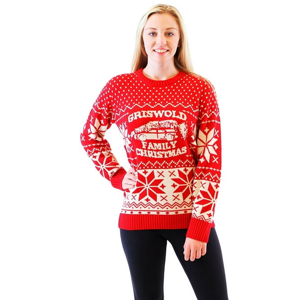 National Lampoon Griswold Family Christmas Ugly Sweater Walmart